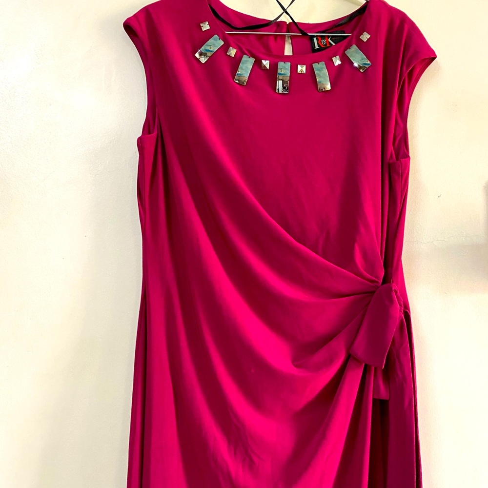 Deep pink shade one piece